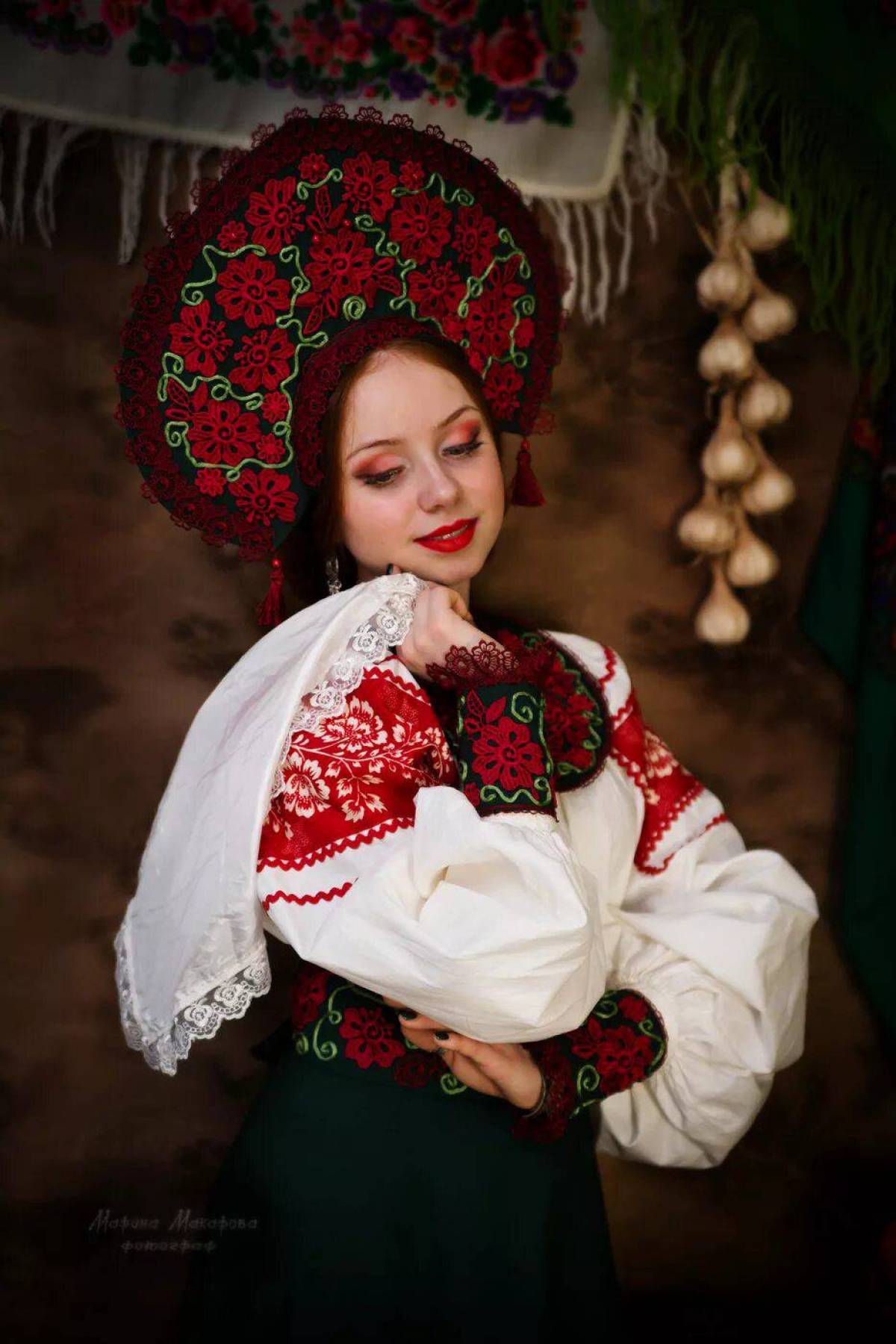 Women in Slavic costumes underwear in Virginia Beach